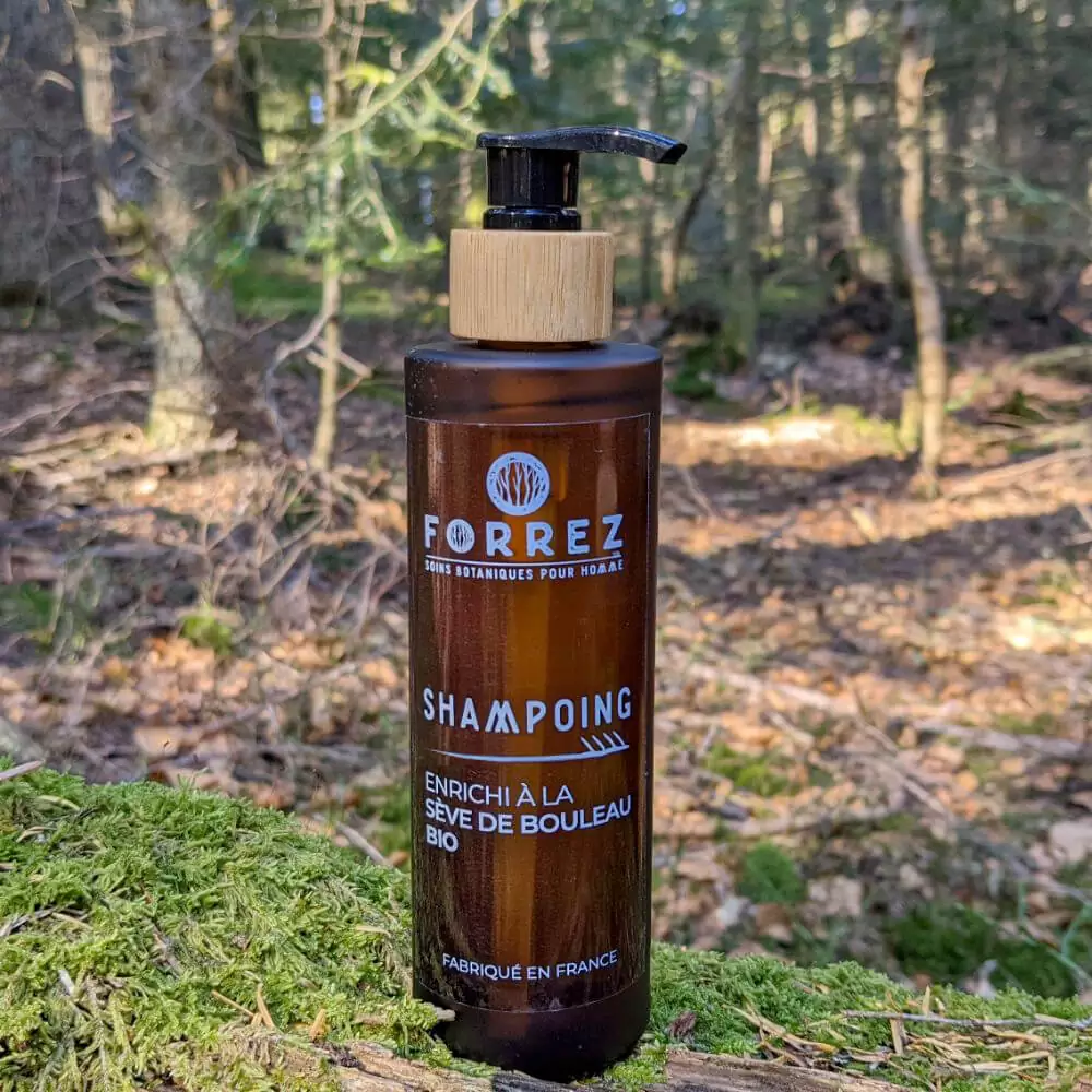 shampoing à la sève de bouleau bio
